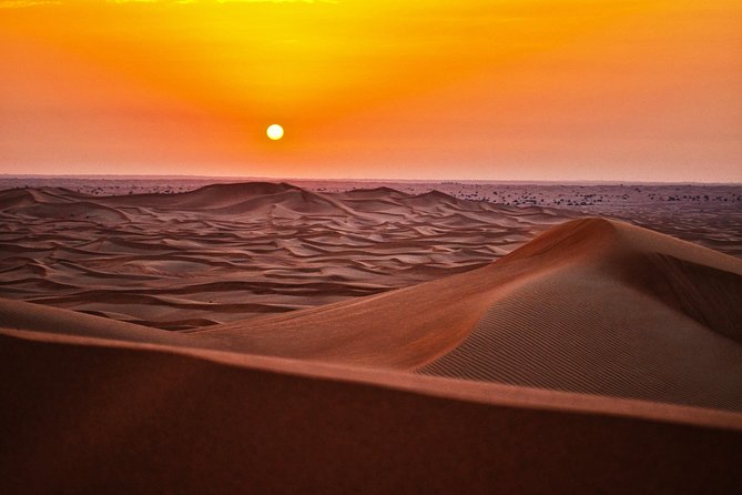 Dubai Morning & evening Desert Safari Tours - Sand boarding and camel riding add a traditional touch