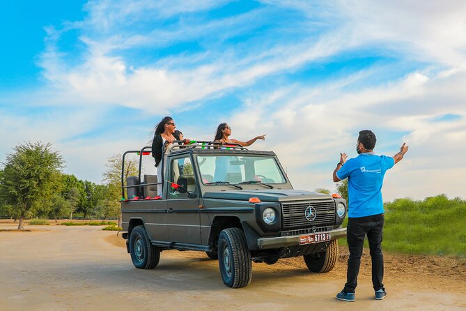 Dubai: Morning Safari by Vintage G Class & Al Marmoom Experience - Who will enjoy this most?
