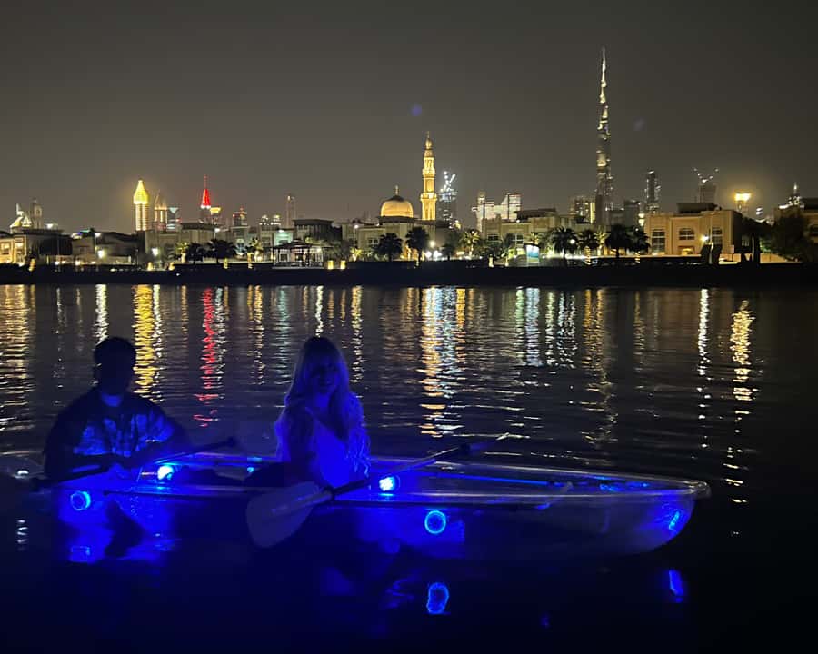 Dubai: Night Kayaking Tour - Why a glowing kayak is a good way to see Dubai at night