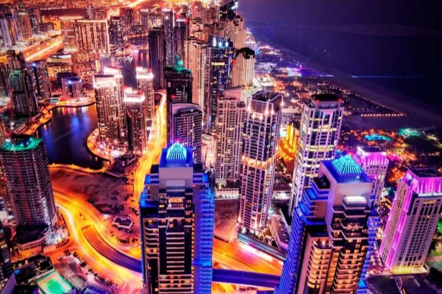 Dubai: Nighttime Guided City Tour by Van & Blue Water Island - Dubai Mall as the evening finish