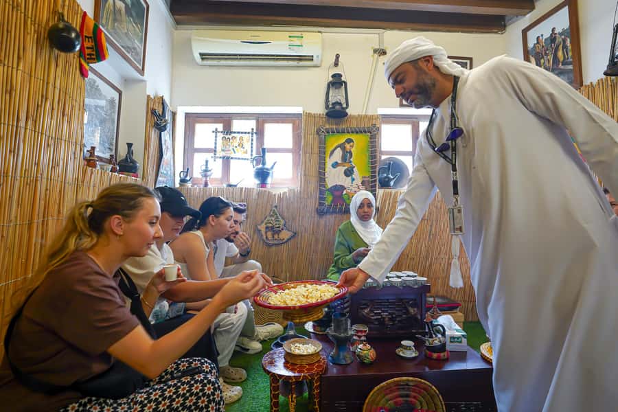 Dubai: Old Town, Street Food, Creek, Souks, & Emirati House - Bur Dubai Souk and the first food tasting