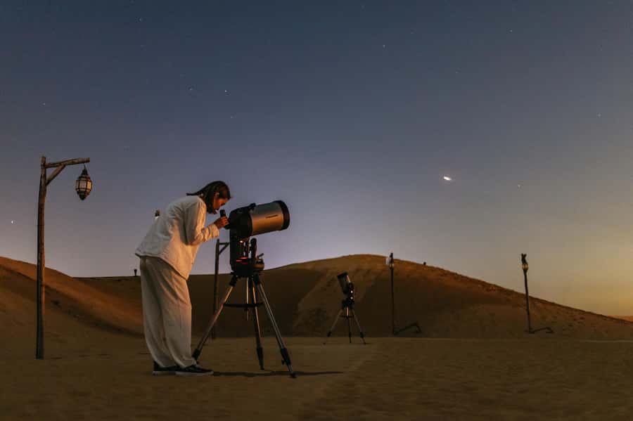 Dubai: Overnight Safari, Dinner, Stargazing & Al Khayma Camp - Arriving at Al Khayma Heritage Camp