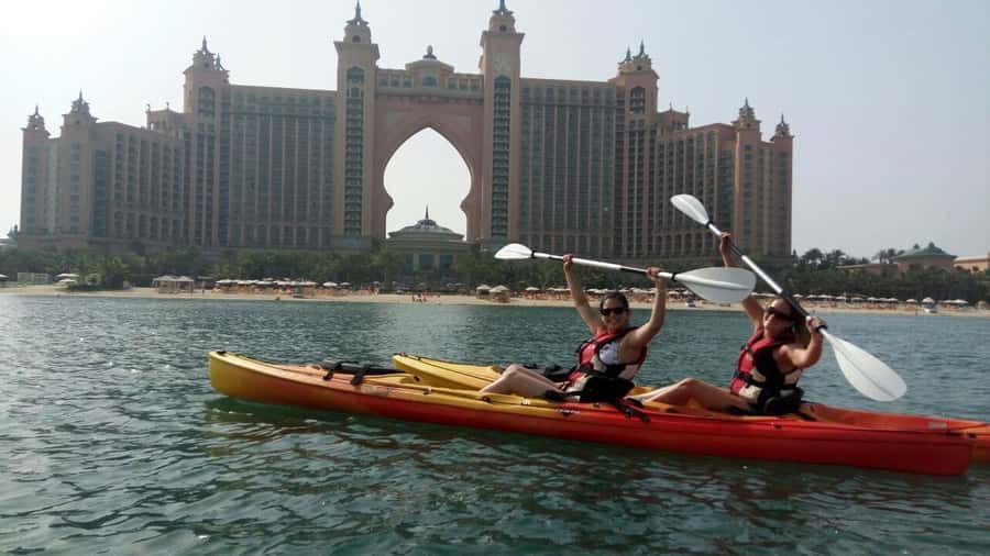 Dubai: Palm Jumeirah Guided Kayaking Tour - What the $54 price really includes