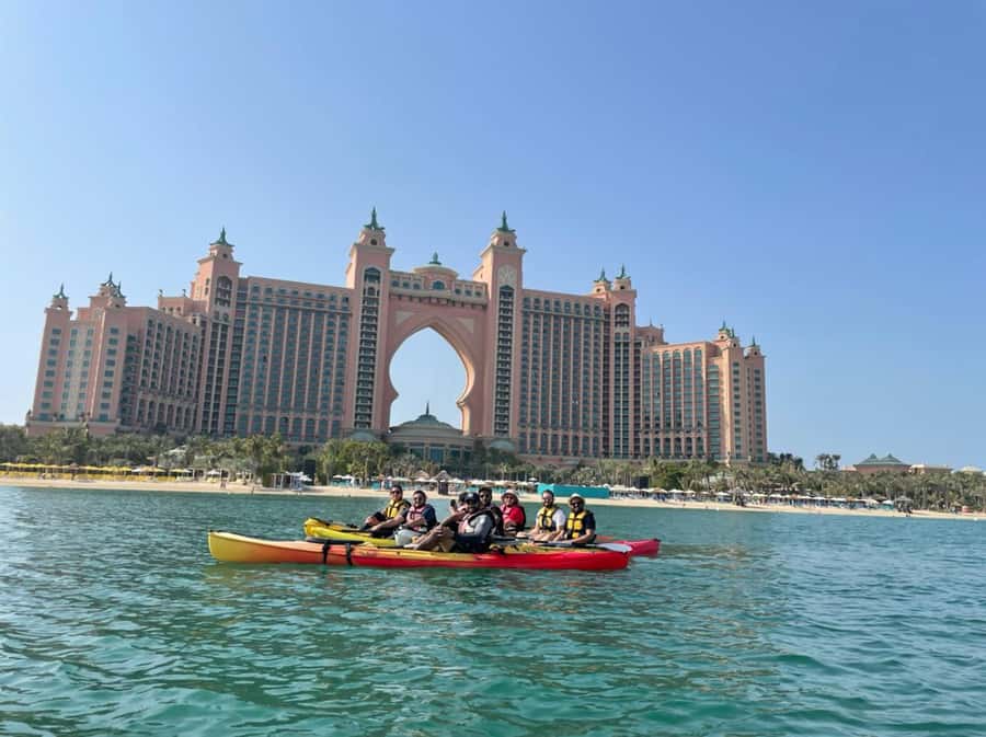 Dubai: Palm Jumeirah Guided Kayaking Tour - How long the tour may take in practice