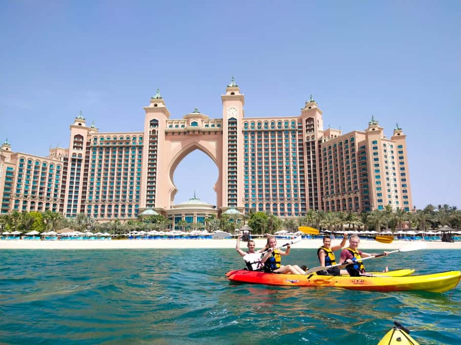 Dubai: Palm Jumeirah Guided Kayaking Tour - The best time to choose a starting slot