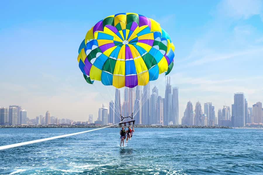 Dubai: Palm View and JBR View Parasailing Experience - Key points to know before you book