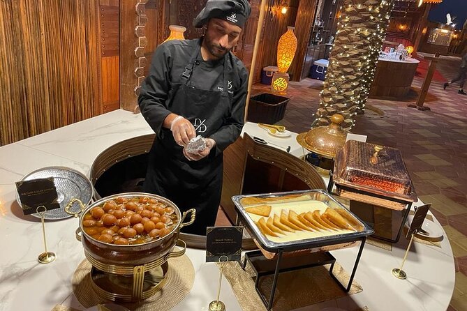 Dubai Premium Desert Safari – Live Buffet Dinner & Luxury Camp - Camel riding at the Bedouin-style camp