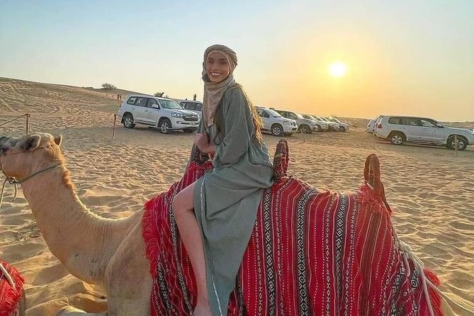 Dubai Premium Desert Safari – Live Buffet Dinner & Luxury Camp - The 32-item buffet, with one caution