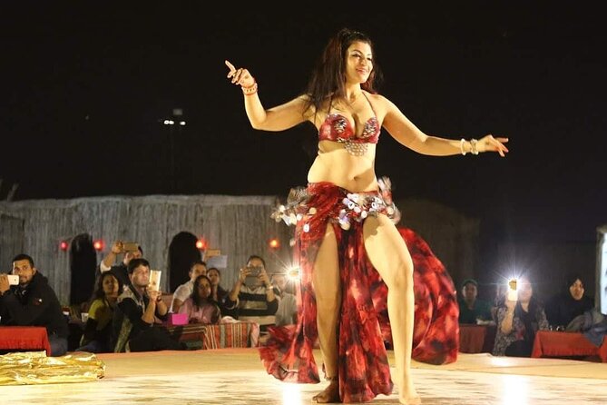 Dubai Premium Evening Desert Safari ATVs, Dinner & Shows - Transport, timing, and group size