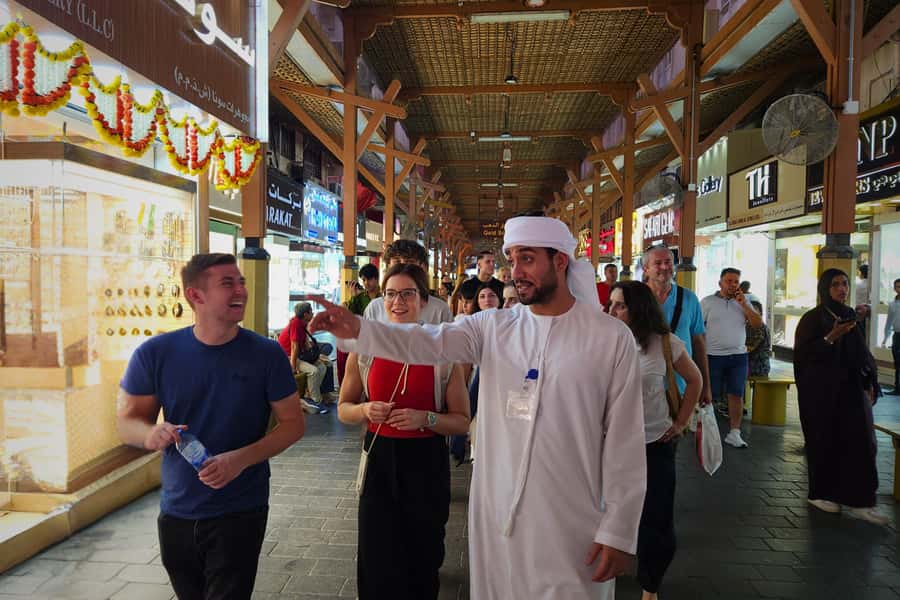 Dubai: Premium Old Town, Street Food, Souks & Boat Ride Tour - Walking through Al Fahidi’s preserved lanes