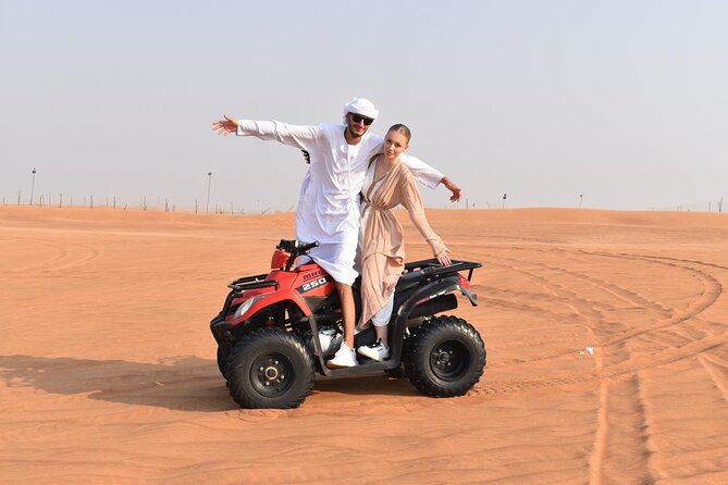 Dubai Premium Red Dunes Safari, Quad Bike, Camels & BBQ - Red dunes and dune bashing bring the adrenaline