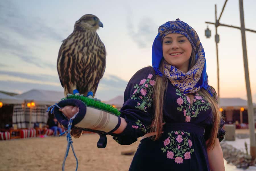 Dubai: Premium Safari, Camel Ride & Al Khayma Camp 3-Buffets - Red dunes, sandboarding, and the sunset photo stop