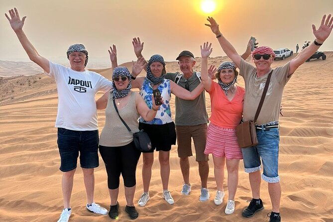 Dubai Private 4x4 Car Desert Safari with Dinner, Camel, and Show - A 2:00 pm Pickup Sets Up The Afternoon