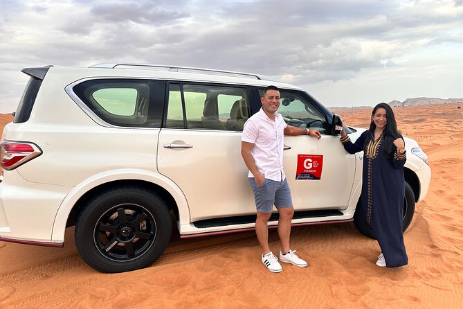 Dubai Private 4x4 Car Desert Safari with Dinner, Camel, and Show - Sunset And Camp Time Bring A Change Of Pace