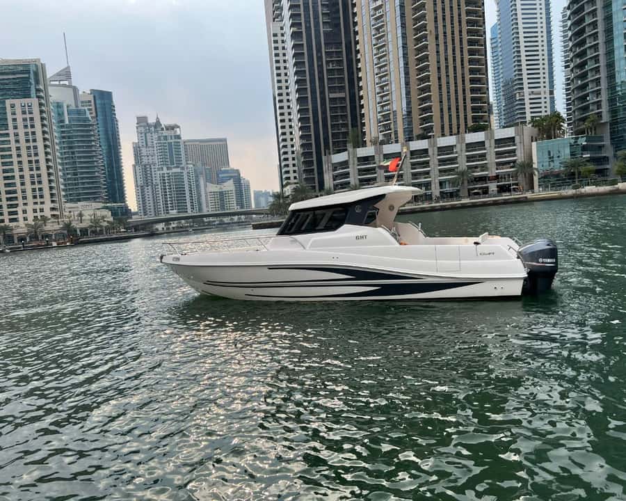 Dubai: Private Boat Cruise from Dubai Marina - Ain Dubai from the sea