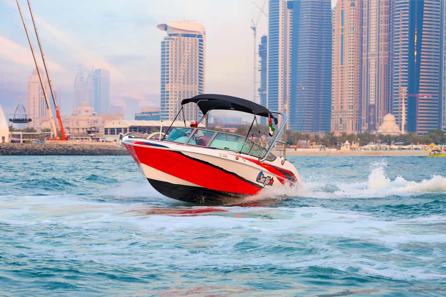 Dubai: Private Boat Tour - JBR/Burj Al Arab/Atlantis options - Palm Jumeirah: the main reason to choose two or three hours