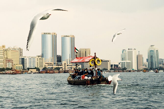 Dubai Private City Tour - Jumeirah Public Beach and the Burj Al Arab backdrop