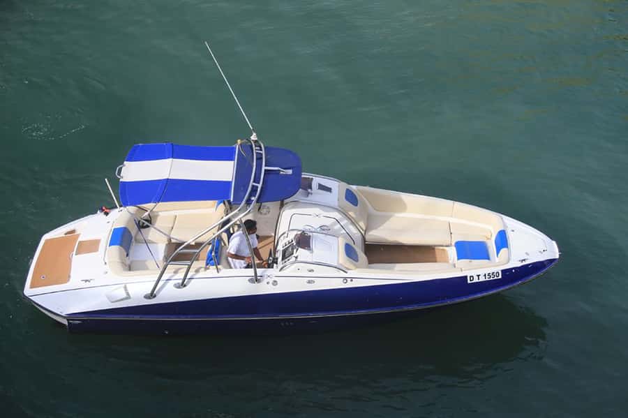 Dubai: Private Creek Harbour and Water Canal Cruise - The route from Creek Harbour toward Downtown