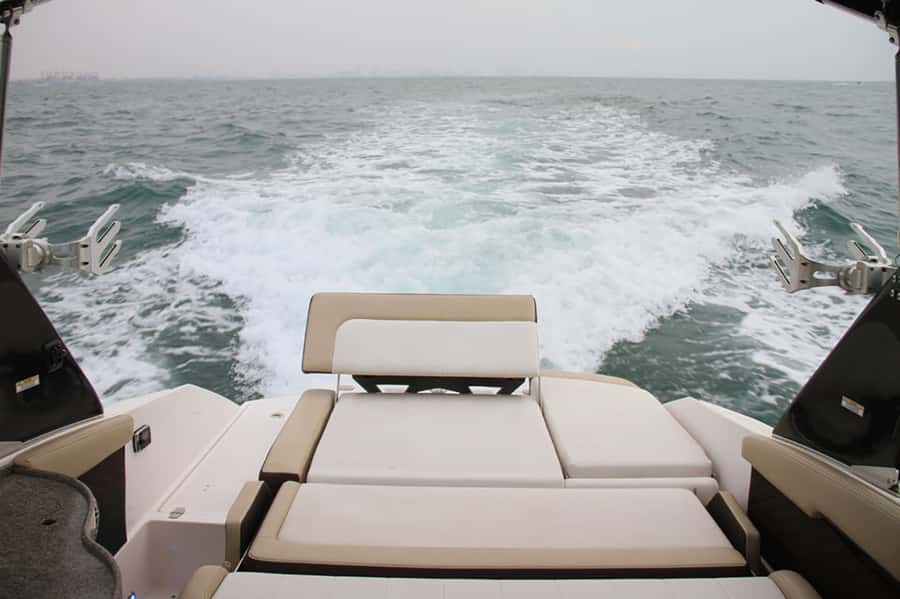 Dubai: Private Creek Harbour and Water Canal Cruise - Tolerance Bridge and the photo stop