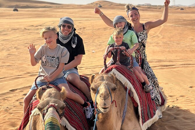 Dubai Private Morning Safari with Camel Ride - Camel riding offers a slower view of the dunes