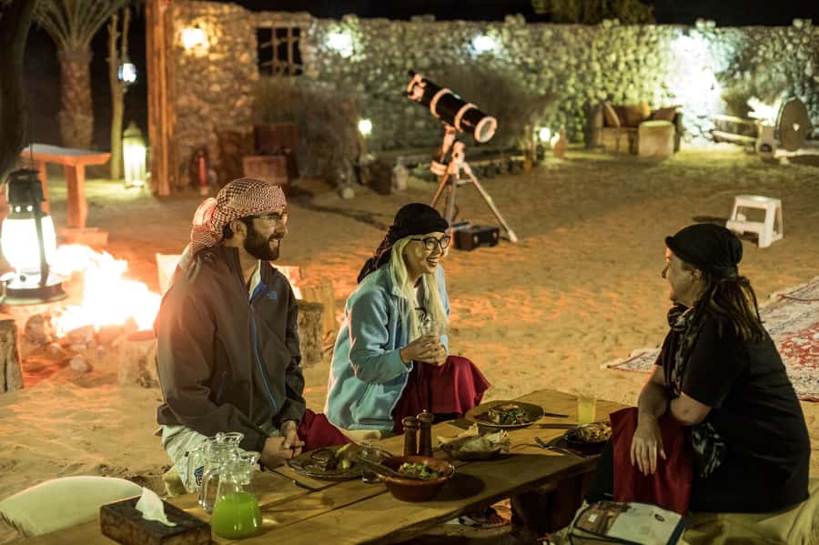 Dubai: Private Night Safari & Astronomy with 3-Course Dinner - The UV-Light Walk and the Small Creatures of the Sand