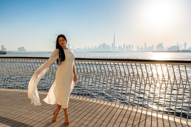 Dubai: Private Photoshoot with Hotel Pickup & Drop-off - The camera and final photo delivery