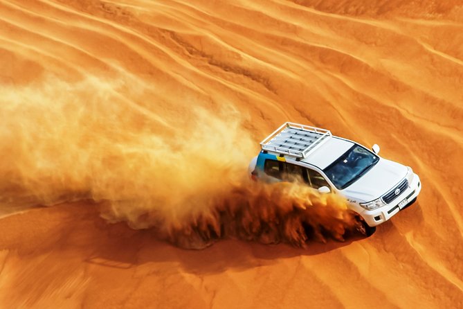 Dubai Private Premium Desert Safari with BBQ Dinner in 4WD - BBQ dinner under the stars