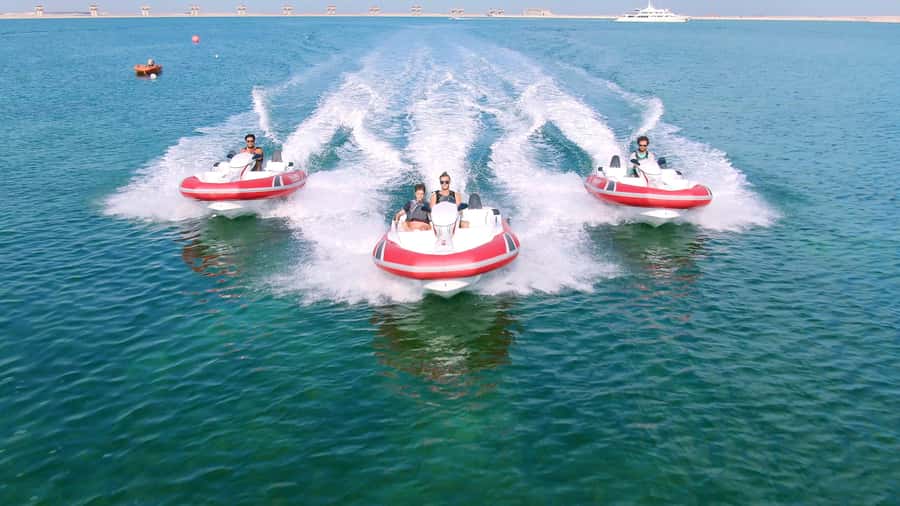 Dubai: Private Self-Drive SeaKart Jet Ski Boat Tour - Cruising Past Atlantis and Atlantis The Royal