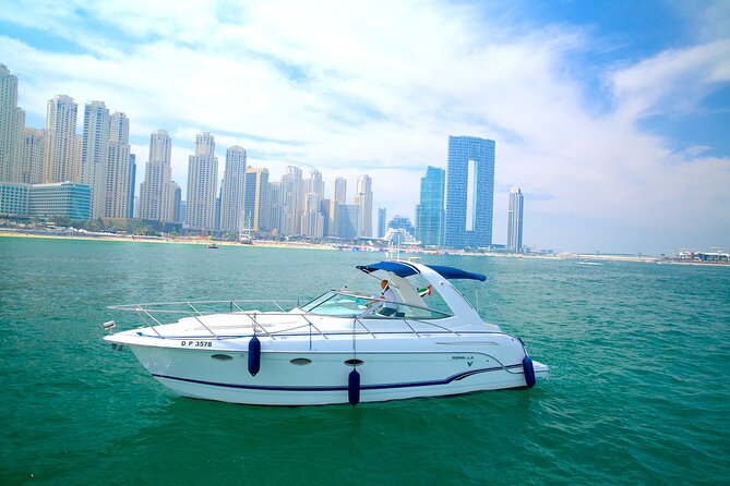 Dubai: Private Yacht Cruise on a 34 Ft Yacht - Key points to know before you book