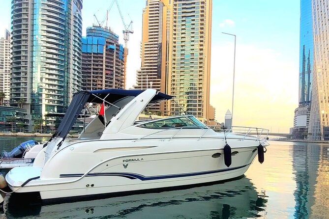 Dubai: Private Yacht Cruise on a 34 Ft Yacht - The two-hour timing and available choices