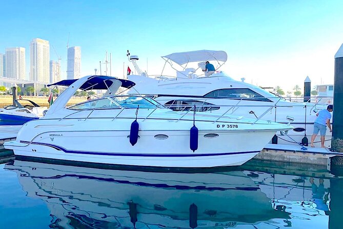 Dubai: Private Yacht Cruise on a 34 Ft Yacht - Starting at Dubai Harbour Yacht Club