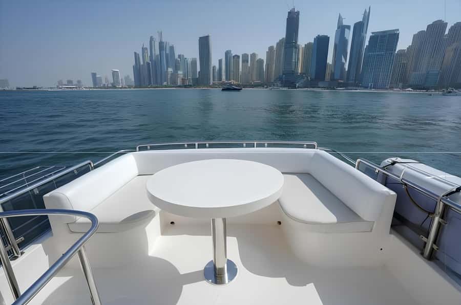 Dubai: Private Yacht Tour Experience with Soft Drinks - Two hours brings in the Burj Al Arab