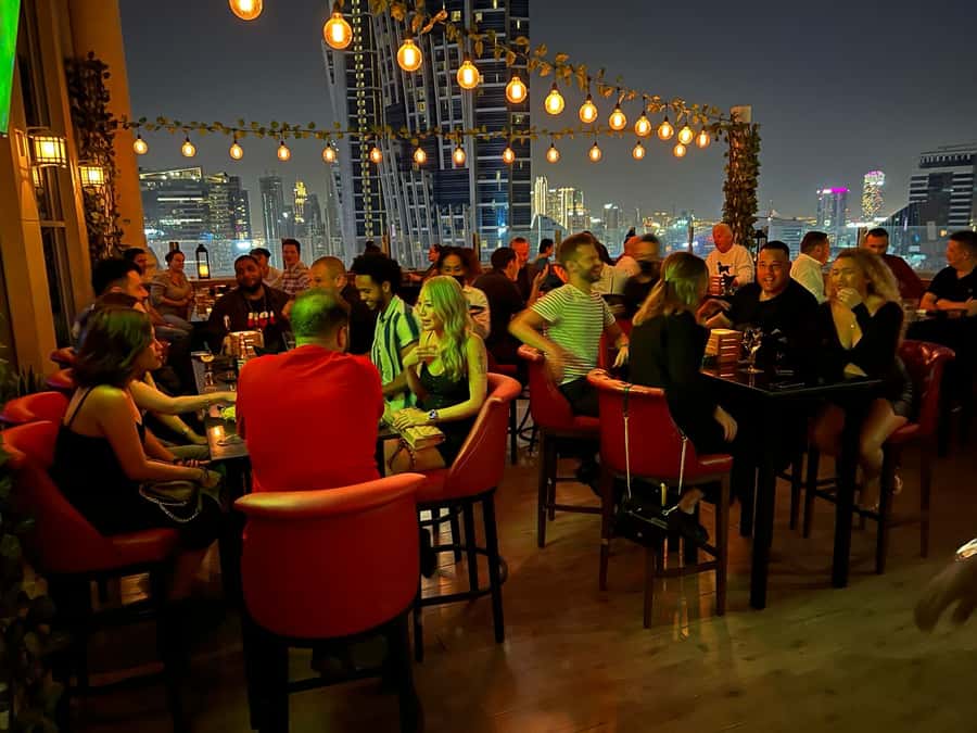 Dubai: Pub Crawl Nightlife Tour - The private bus turns transfers into part of the night