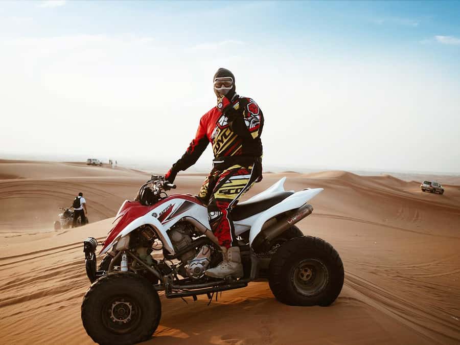 Dubai: Quad Bike or Dune Buggy Adventure & Optional Transfer - The safety briefing sets the tone