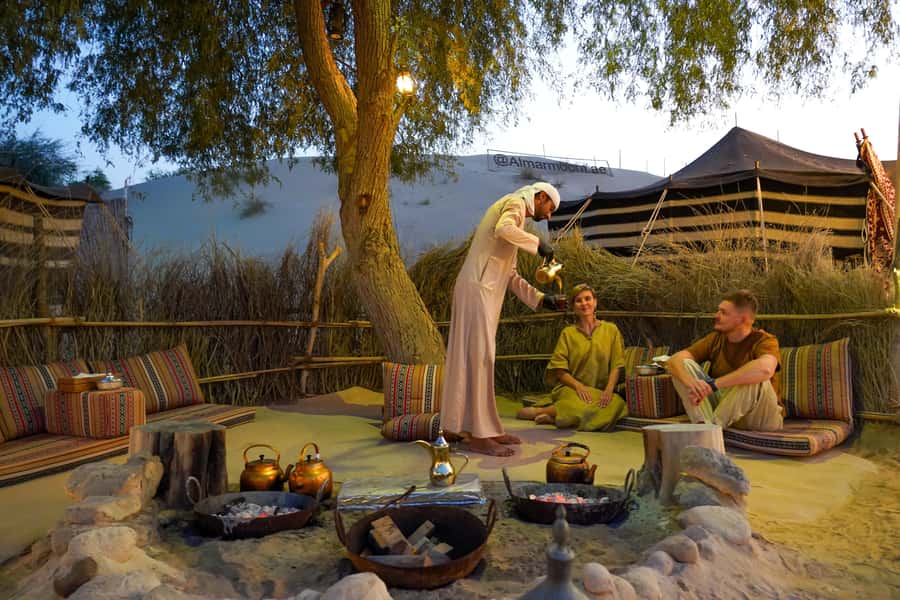 Dubai: Quad Bike Safari, Camels & Al Khayma Camp BBQ Dinner - The guides can shape the whole day