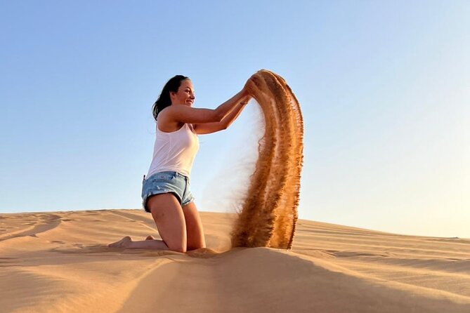Dubai Red Desert Safari on Private 4x4, Sand Boarding, Camel 4hrs - Dune bashing over the red dunes