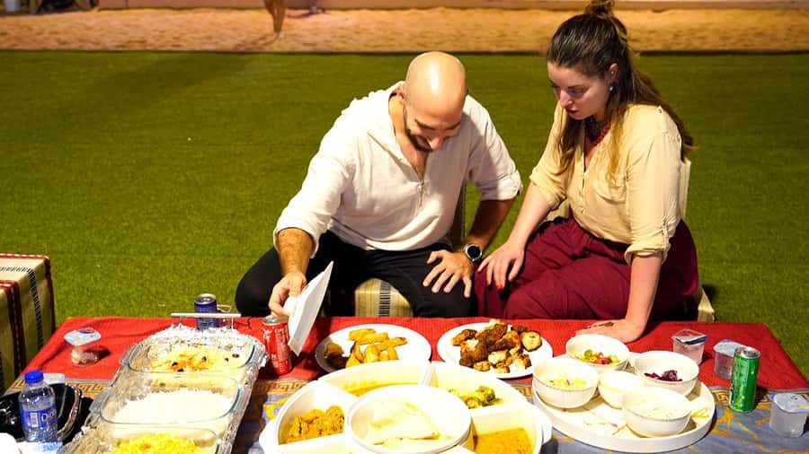 Dubai: Red Dune Desert, Dune Buggy Ride & BBQ Buffet Dinner - One hour on a self-drive dune buggy
