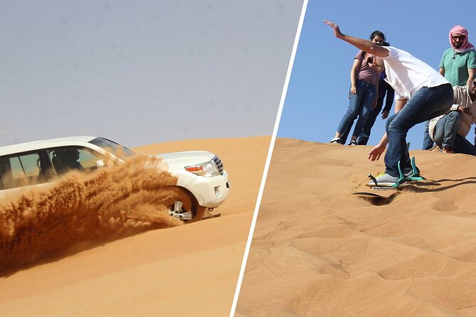 Dubai Red Dune Extreme Desert Safari Adventure With Sand Boarding - Meet the guide before the engines roar