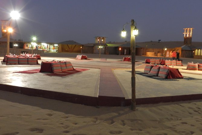 Dubai Red Dune Safari, ATV Quadbiking 10 mins, BBQ, shows - Arrival at the Arabian-style camp