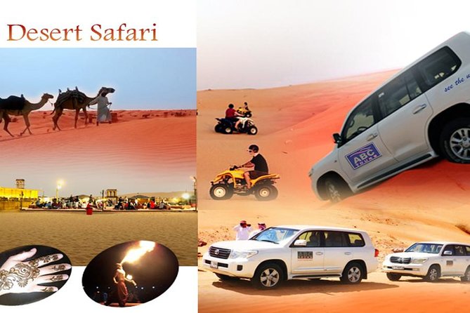 Dubai Red Dune Safari, ATV Quadbiking 10 mins, BBQ, shows - The red-dune 4x4 ride at Lahbab