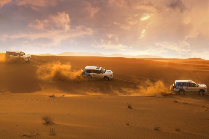 Dubai Red Dunes Desert Safari, Quad Bike, Camels at Al Khayma - The drive from Dubai to Lahbab