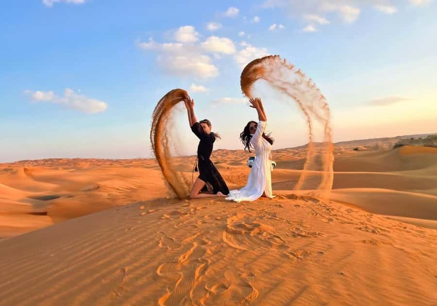 Dubai: Red Dunes Evening Quad Bike, Dune Blast with BBQ - How much value do you get for $29?