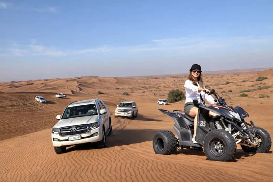 Dubai: Red Dunes Evening Quad Bike, Dune Blast with BBQ - Why Lahbab’s red dunes are worth the drive