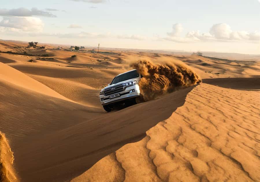 Dubai: Red Dunes Morning Desert Quad, Buggy or 4x4 Ride - Camel riding and the slower side of the desert