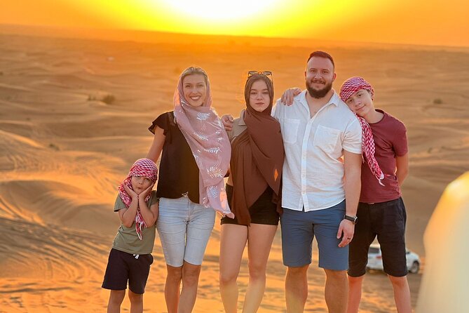 Dubai Red Dunes Safari, ATV, Camel ride, BBQ at Desert Camp - BBQ dinner, soft drinks, and camp entertainment