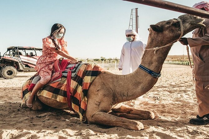 Dubai Royal Camel Race with Prime Seats & Short Camel Ride - Watching the camel race