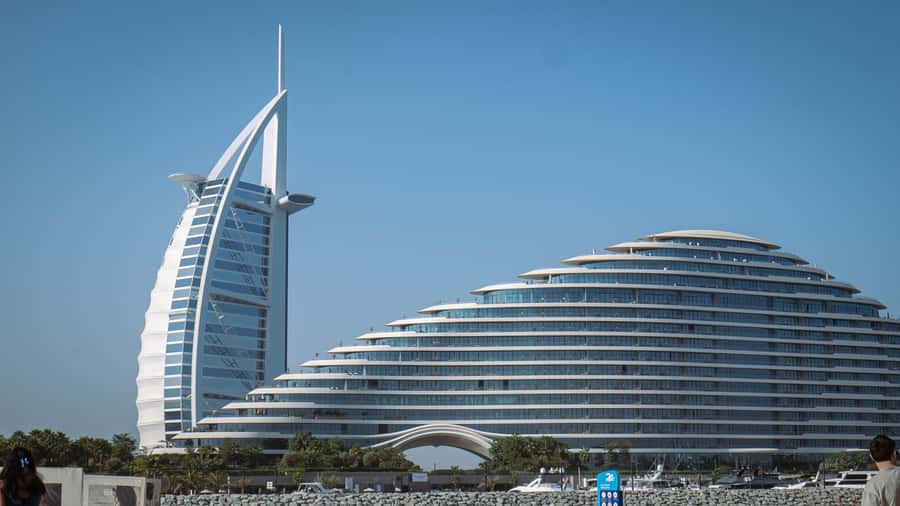 Dubai's Ancient Charm Tour - Jumeirah Beach and the Burj Al Arab photo stop