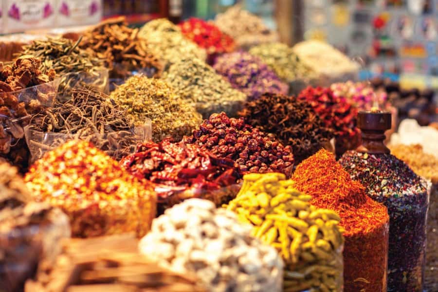 Dubai's Ancient Charm Tour - Spice Souk: colors, scents, and buying advice