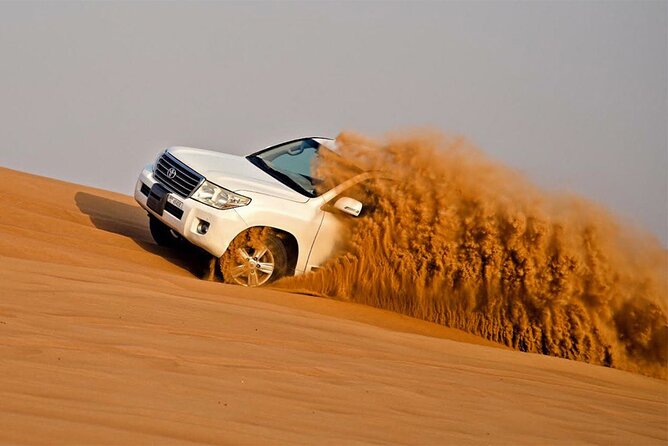 Dubai: Sandboarding, Camel Ride and Red Dune Bashing Safari - Thirty minutes of red-dune bashing