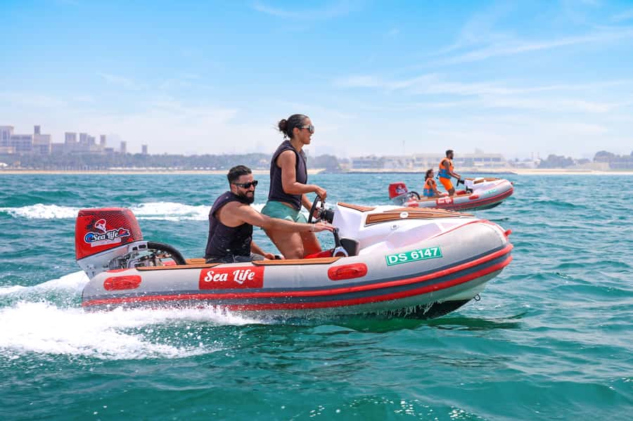 Dubai: Self-Drive Boat Experience for 1 or 2 People - What the small boat feels like on the water